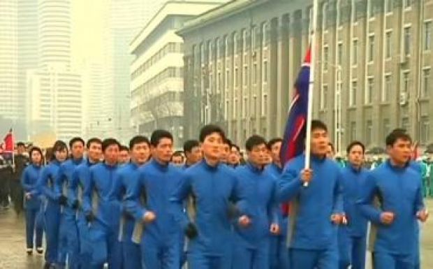 Ilyen egy sportnap Észak-Koreában 