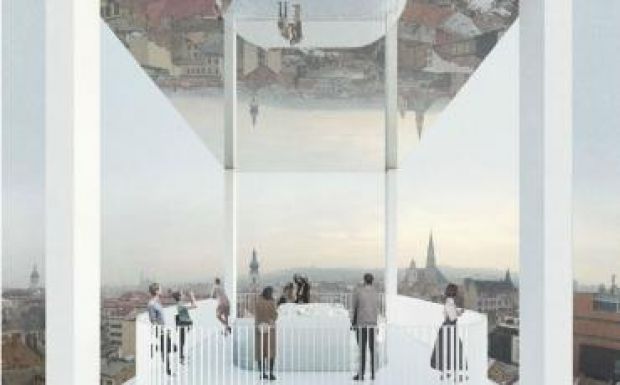 Ilyen lesz a felújított Tűzoltótorony Kolozsváron