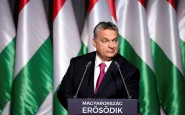 FRISSÍTVE - Orbán Viktor az évértékelőn: öt nagy támadást kell kivédeni idén 