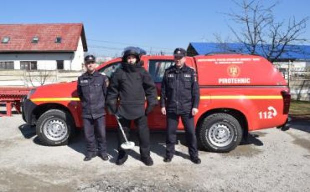 Hogyan dolgoznak a tűzszerészek? – A Hargita megyeieket meséltettük munkájukról