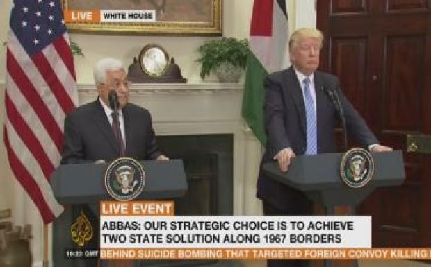 Donald Trump: együtt kell működnie Izraelnek és a palesztinoknak