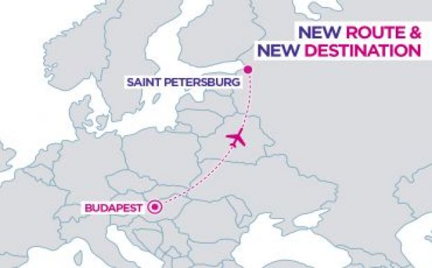 Szentpétervárra indít járatot a Wizz Air Budapestről