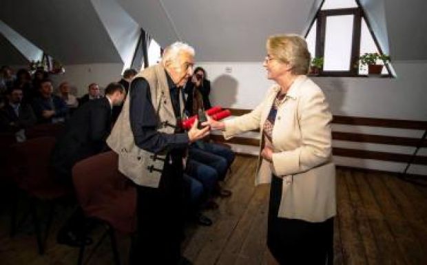 Az Europa Nostra-díjas Kallós Zoltánt köszöntötték Válaszúton