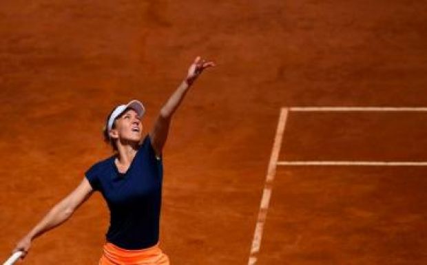 Halep százszázalékos maradt az orosz lánnyal szemben