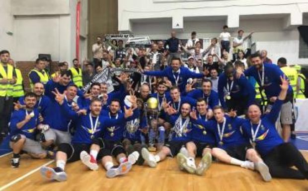 Férfi kosár: söpréssel nyerte ötödik bajnoki címét a Kolozsvári U-BT