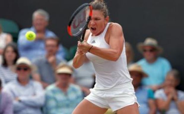 Wimbledon: Simona Halep bejutott a negyeddöntőbe