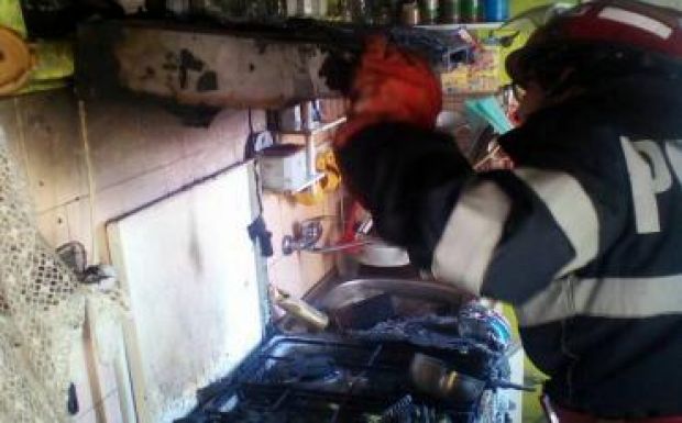 Kis híján leégett egy ház Székelyudvarhelyen