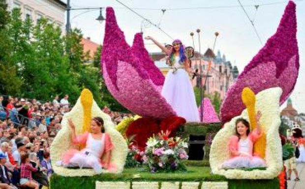 Nagyon látványos volt az idei Debreceni Virágkarnevál