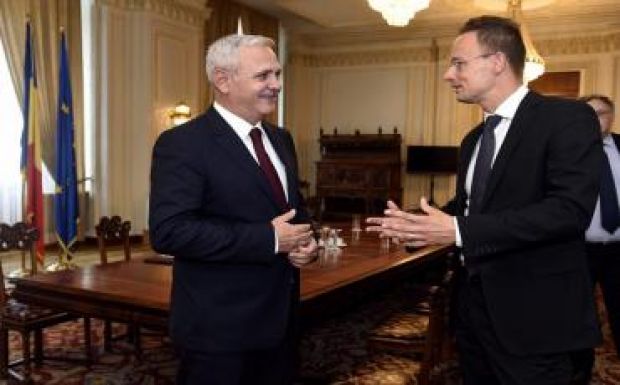 Így reflektált Liviu Dragnea a Szijjártó Péterrel való találkozóra