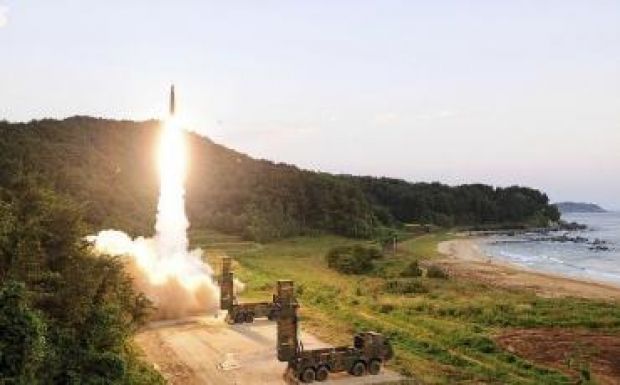 Ballisztikus rakétával hadgyakorlatozott Dél-Korea