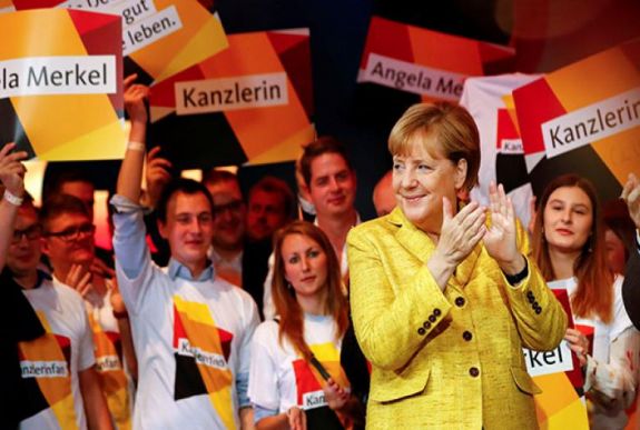 Német választások: Merkel pártszövetsége kapta a legtöbb szavazatot