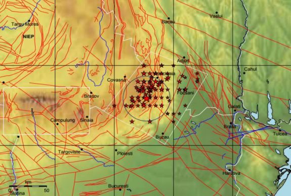 Két földrengést regisztráltak szerda reggel Kovásznához közel