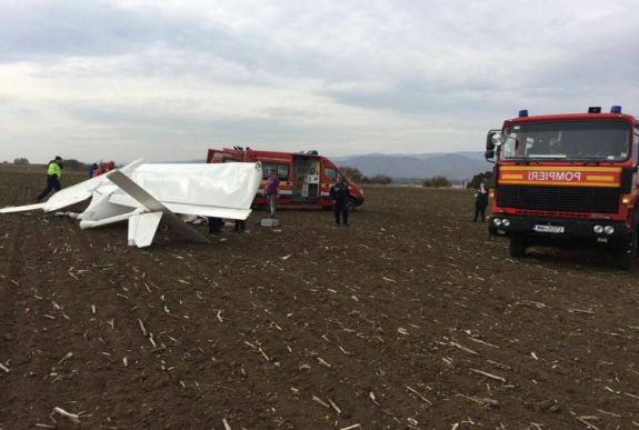 Meghalt a kényszerleszállással földet ért román üzletember