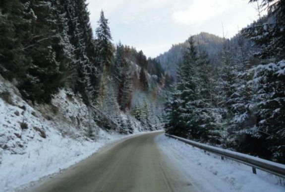 Lezárták a Transzalpina egy részét a rossz idő miatt