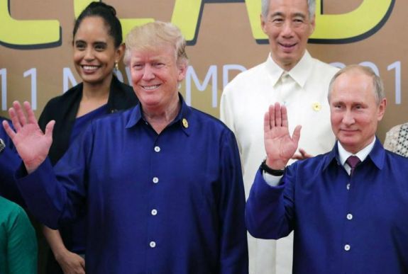 Mégsem volt Putyin-Trump találkozó, csak közös nyilatkozat