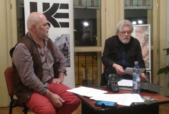 Tíz év után tért vissza Nagyváradra Parti Nagy Lajos