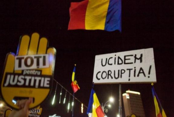 Tüntetéssel kezdődött az új év Bukarestben