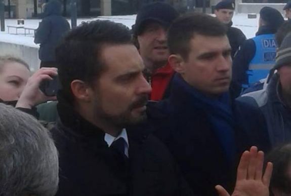  Ellenségesen fogadták Vona Gábort Marosvásárhelyen