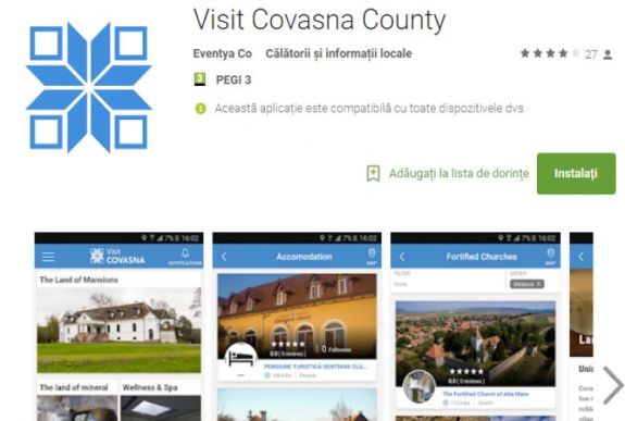 Te már letöltötted a Visit Covasna County turisztikai mobilalkalmazást?