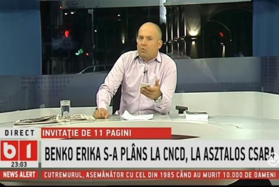 Ismét megbírságolták a magyarellenes román újságírót