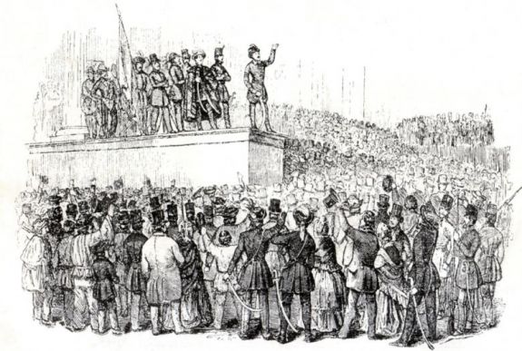 A Nemzeti dal és Petőfi, az „előadóművész”