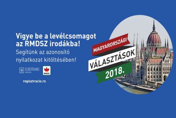 Ne adja postára szavazatát! Vigye az RMDSZ-hez vagy a Főkonzulátusra!