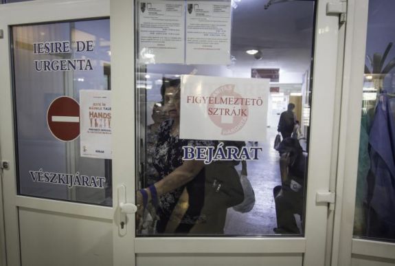 Bemelegített hétfőn a Sanitas a péntekre meghirdetett általános sztrájkra