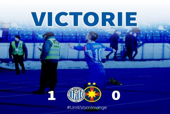 Liga 1: nagyot botlott Iași-ban a FCSB, aranyközelben a Kolozsvári CFR