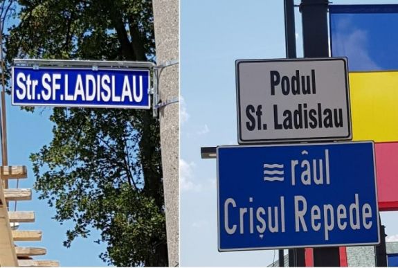 Szent László csak Sfântul Ladislau lehet Nagyváradon