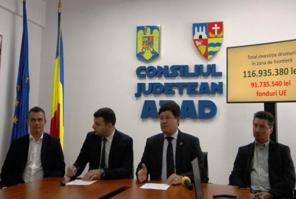 Uniós pénzeken osztozkodtak a határ menti román és magyar megyék