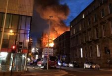 Négy év leforgása alatt másodszor égett le a glasgow-i művészeti egyetem