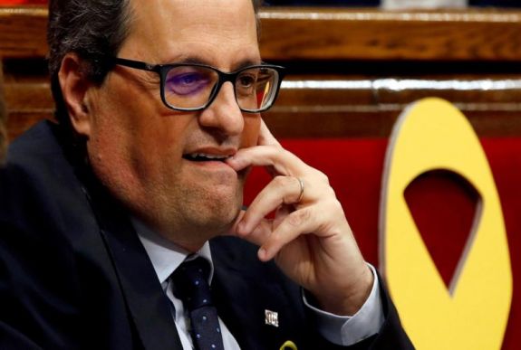 Quim Torra elnök szerint VI. Fülöp már nem a katalánok királya