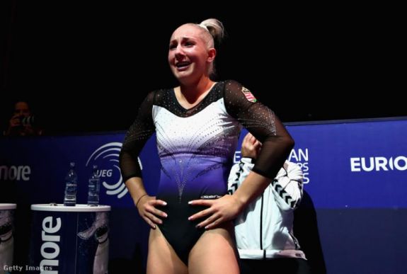 Női torna Eb: Dévai Boglárka aranyérmes ugrásban