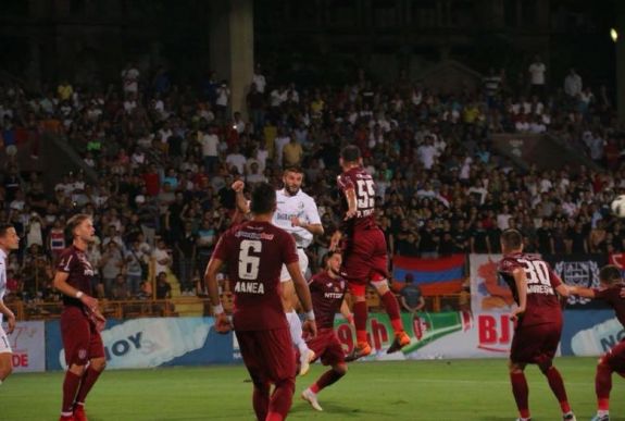 Európa Liga: győzött a Kolozsvári CFR Jerevánban