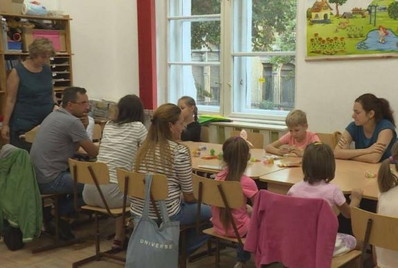 Marosvásárhelyi katolikus gimnázium: tanítóikkal találkoztak a gyermekek