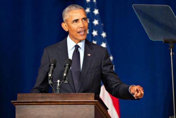 Obama Trumpot kritizálta, aki követte a beszédet, de „elaludt rajta”