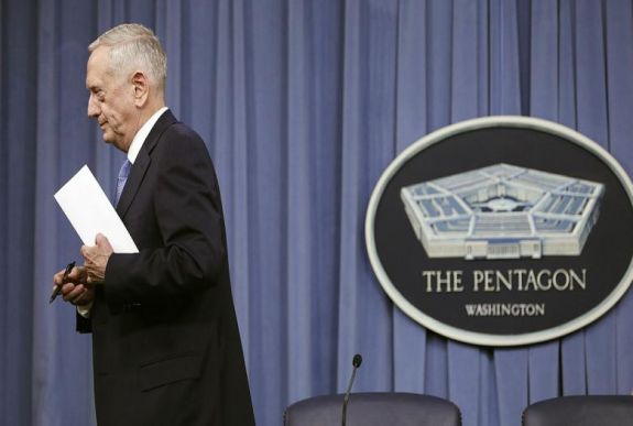 Erős mérget küldtek a Pentagonba a védelmi miniszternek