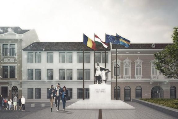 Elkészült a Kézdivásárhely főterét átrendező terv