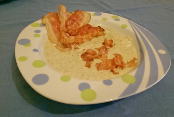 Mennyei gombakrémleves öt hozzávalóból