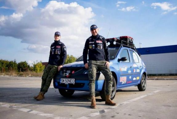 Szibériába indultak egy Dacia Logannal – nagy kaland vár az apára és fiára