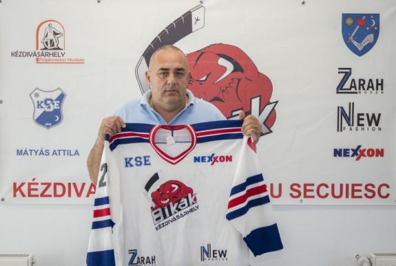 Hokisztorik: mihamarabb felnőttcsapatot szeretne az új kézdivásárhelyi edző