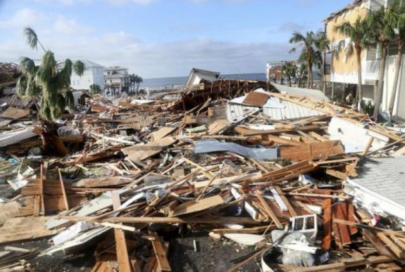 Letarolt városokat hagyott maga mögött a Michael hurrikán