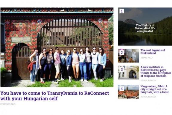 Elindult az Erdélyt angol nyelven népszerűsítő portál