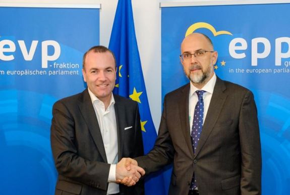 Az RMDSZ Manfred Webert támogatja az EPP csúcsjelöltjeként 