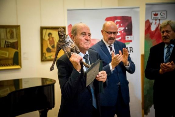 Magyar Nyelv Napja: Sántha Attilát és Dávid Gyulát díjazták Kolozsváron