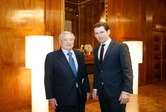 A CEU-ról tárgyalt Soros György és Sebastian Kurz