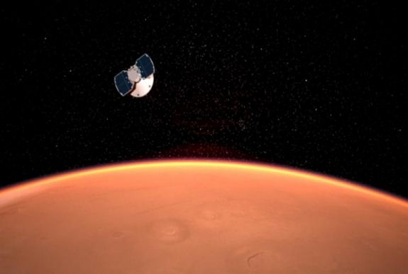 Sikeresen landolt a NASA űrszondája a Marson