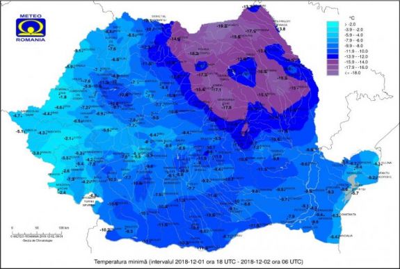 Ismét csikorgó fagyra ébredtek a Hargita megyeiek