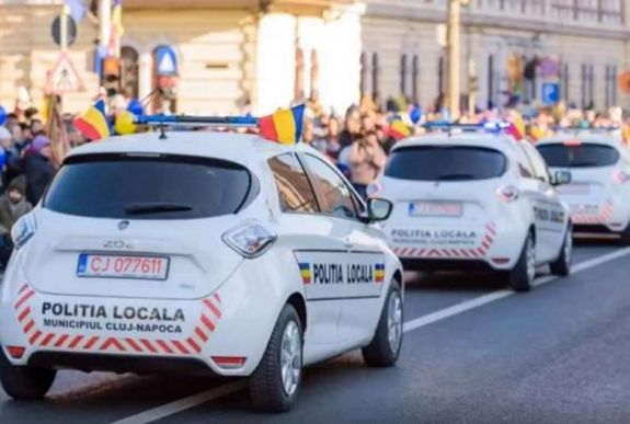 Már elektromos rendőrautói is vannak Kolozsvárnak