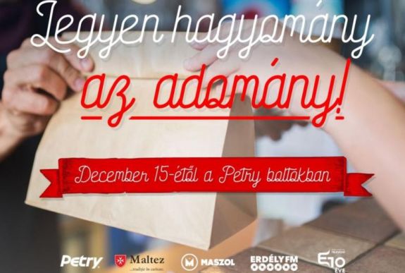 Legyen hagyomány az adomány!